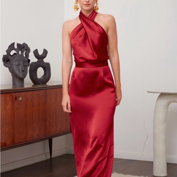 undress Dresses & Skirts - Chic Strapless Red Dress